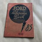 Vintage+Ford+Motor+Company+1937+Reference+Book+V-8+Good