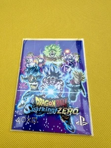 Dragon Ball Sparking Zero PlayStation Trading Card PS Collectible - Picture 1 of 2