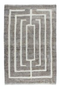 Modern Hand-Knotted "Tulu" Rug, 100% Soft Wool, Made-to-Order, Customizable