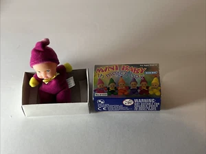 Blue Box International Mini Baby in Match Box Doll No. 91058 Hong Kong Toy 2.75" - Picture 1 of 3