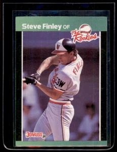 1989 Donruss Rookies #47 Steve Finley Rookie - Picture 1 of 2