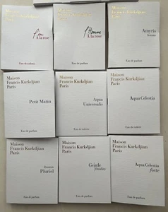 MAISON FRANCIS KURKDJIAN Official 2ML Travel/Sample Spray Men & Women Fragrances