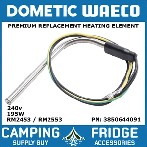 Waeco Dometic 240v 195W Caravan Fridge Replacement Element - RM2553, RM2453 - - Picture 1 of 3
