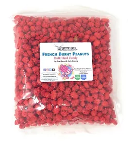 French Burnt Roasted & Candy Coated Peanuts, 3 lbs.~YANKEETRADERS®~FREE SHIPPING - Picture 1 of 4