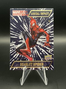 Scarlet Spider 2021-22 Upper Deck Marvel Annual #AI-6 Annual Impact