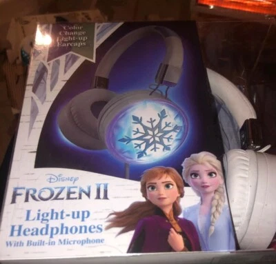 Disney Frozen 2 Cuffie Illuminate Ekids Microfono Integrato Fascia Regolabile - Immagine 1 di 4