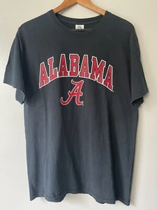 Camisa De Colección Y2K NCAA Alabama State University Logo Deletreada Marea Rodante Talla L - Imagen 1 de 4