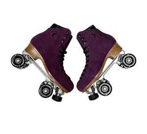 Moonlight Roller Skates Purple: Mismatch Men's Sizes Right 8 Left 7 - Picture 1 of 5