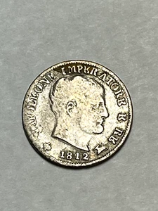 Italia 1812 **5 soldados** (Napoleón I) Plata (.900) - Imagen 1 de 2