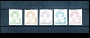 F19 Netherlands complete set of Queen BEATRIX COILS 1991-1993 Very Fine MNH - Picture 1 of 1