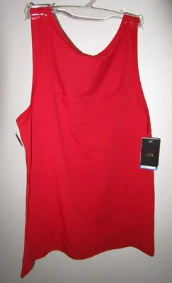 WACOAL~X-LARGE~815362~Barbardos Cherry Red Understated Cotton Tank - Image 1 of 4