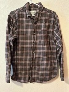 High Sierra Men’s Lined Flannel Shirt Medium PreOwned 100% Cotton - Picture 1 of 9