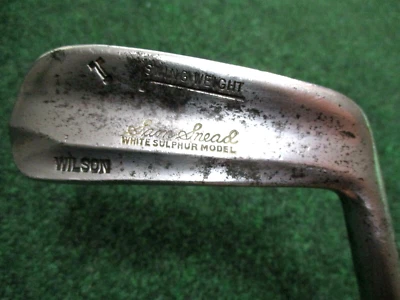 RARE! Wilson Sam Snead White Sulphur Model Putter 35" ORIGINAL - Image 1 of 4