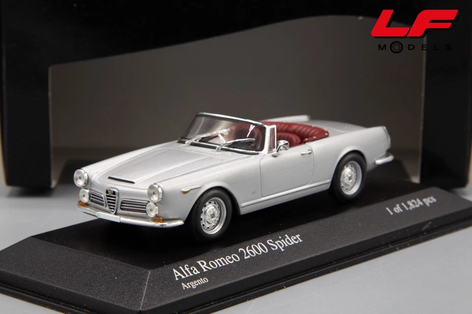1:43 Alfa Romeo Alfetta 2600 Spider 1964 - Minichamps - Immagine 1 di 4