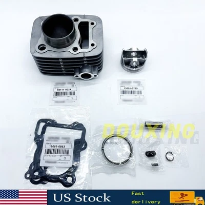 For Kawasaki KLX140 KLX 150 Cylinder Kit Standard 58mm Block Piston Rings — 第 1/4 张图片