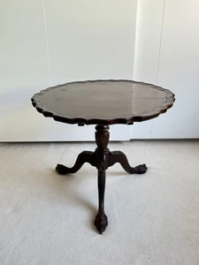Chippendale Wine Table Mahogany Side antique - Picture 1 of 10