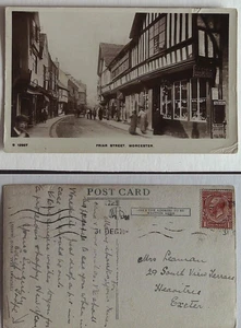 Postal - Friar Street, Worcester 1931 - Enviada Gratis - Imagen 1 de 1