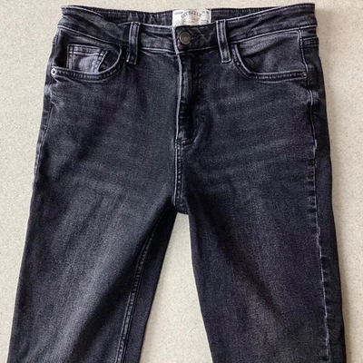 Ladies FAT FACE SWAY SLIM ANKLE Black Faded Jeans Size 10 S W28 L25 (467E) - Image 1 of 4
