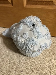 Handmade Antique Chenille Blue Whale Sea Water - Picture 1 of 2