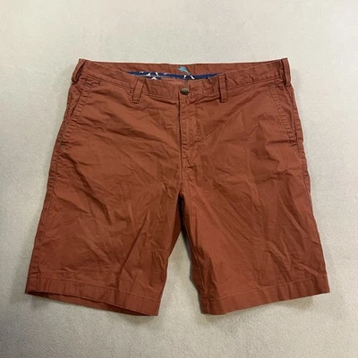 Tommy Bahama Bermudas Pantalones Cortos Para Hombre Talla 36 Naranja Quemado Playa Clásico Preppy Foto 1 de 4