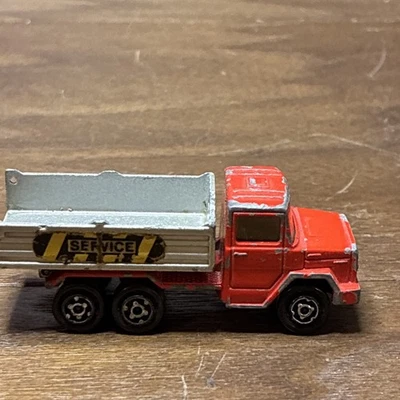 Majorette Magirus Semi Truck 1/64 Scale Die-Cast Red  Vintage Made In France  - Image 1 of 4