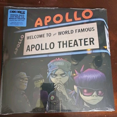 GORILLAZ DEMON DAYS LIVE2 X LP RED VINYL RECORD STORE DAY RSD 2025 NEW SEALED - Image 1 of 2