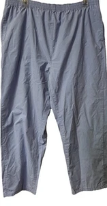 MHD SCRUBS ~ Scrub Pants ~ 2X ~ Size 20W ~ Elastic Waistband ~ Blue ~ Medical - Picture 1 of 24