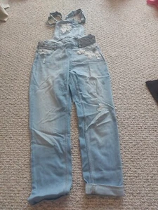 Girls Size 16 Jean Overalls From Target,Preowned - Picture 1 of 9