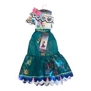 Disney Encanto Mirabel Costume Madrigal Dress New!! 4-6x size 