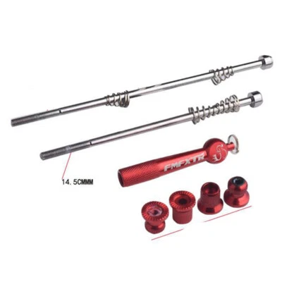 Schnellspannachse Fahrrad Sicherheits Schnellspanner Set Diebstahlschutz MJ - Bild 1 von 4