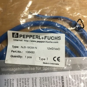 Pepperl + Fuchs atex Näherungssensor NJ5-18GM-N, NEU, Original - Bild 1 von 8
