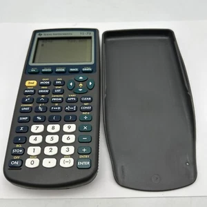 Texas Instruments TI-73 Explorer graphischer Taschenrechner mit Deckel - grau sehr guter Zustand - Bild 1 von 13