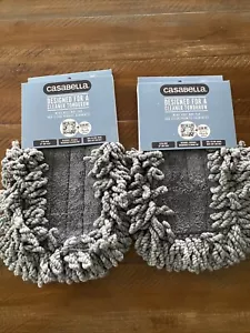 2x Casabella Mega Dust Mop Repuesto 20” Pulgadas Ancho Microfibra Reutilizable - Imagen 1 de 3