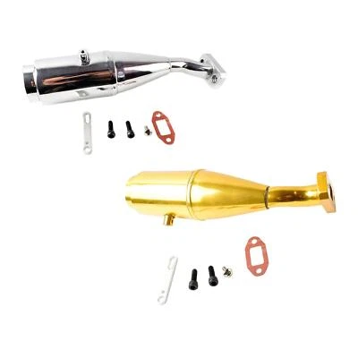 Rocket Shape Auspuffrohr Dual Layer für HPI 5B 1/5 Car Upgrade - Bild 1 von 2