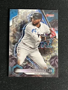 2023 Bowman's Best LUIS ARRAEZ MINI-DIAMOND REFRACTOR 267/299 MARLINS #17 - Picture 1 of 2