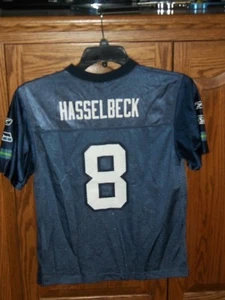 VINTAGE MATT HASSELBECK SEAHAWKS REEBOK TRIKOT JUGEND GRÖSSE LARGE - Bild 1 von 2