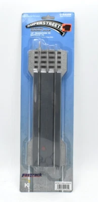 K-Line by Lionel O-Gauge 6-21165 SuperStreets 10" Transition to FasTrack - 2 pk - Image 1 of 3