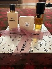 Chanel No 5 Gift Set Trousse Eau de Toilette Body Lotion Soap Vintage NEW Sealed