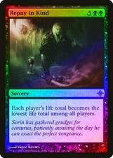 Repay In Kind FOIL Rise of the Eldrazi PLD Black Rare MAGIC MTG CARD ABUGames