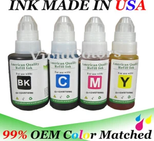 Compatible VC Refill Bottle for Canon GI-290 Mega Tank BK C M Y 4 color pack - Picture 1 of 5