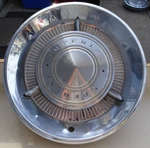 1960 Chrysler Imperial Hubcap Rim Wheel Cover Hub Cap 15" OEM - Picture 1 of 7