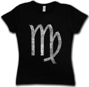ZODIAC SIGN LIBRA DAMEN T-SHIRT Star Sign Astrology Horoscope - Picture 1 of 1