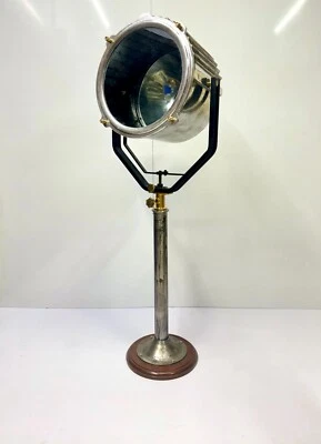 Superior freestanding Industrial Marine Antique Ship Signal Spot Search Light - Image 1 of 4