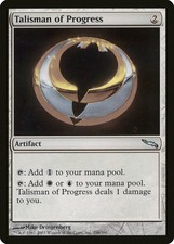 Talisman of Progress Mirrodin NM Artifact Uncommon MAGIC MTG CARD ABUGames