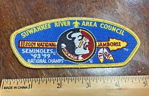 2001 National Boy Scout Jamboree Subate River Area Council JSP CSP FSU Florida - Foto 1 di 7