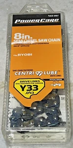 Power Care 8" Y33 0,43" Halbmeißel Kettensäge Sägekette 460-267 Homelite, Ryobi - Bild 1 von 2