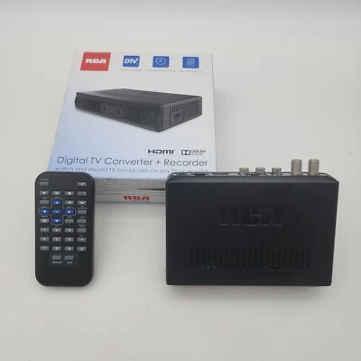 Conversor digital para analógico RCA DTA800 com controle remoto seminovo não testado, mas LEIA PLS - Imagem 1 de 4