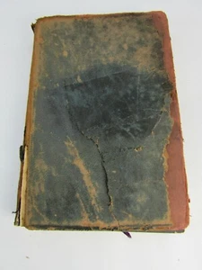 NEW CENTURY LIBRARY WORKS OF Alfred Lord Tennyson Antique Book Leather 33916 - Picture 1 of 9