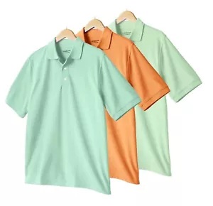 Nuevo Polo Croft & Barrow Hombre Calce Ajustado Manga Corta 100% Algodón Firma Talla XXL - Imagen 1 de 4