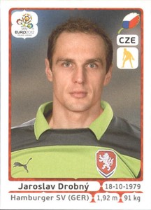 2012 Panini Euro Cup Stickers #143 Jaroslav Drobny